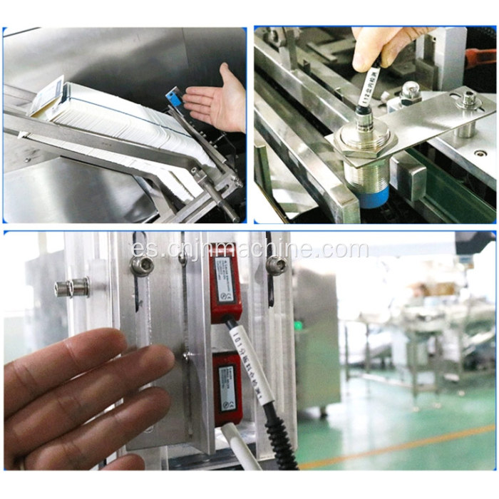 Máquina de embalaje de cartón automático para la industria alimentaria